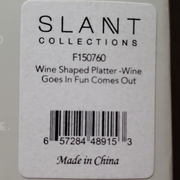 Appetizer Tray in Wine Bottle Shape- by Slant - Picture 8 of 8